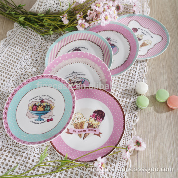 New products for 2015 8 Inches cheap bulk dinner plates